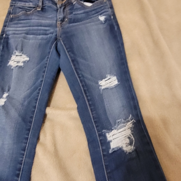 American Eagle distressed jegging size 4 - Picture 4 of 15